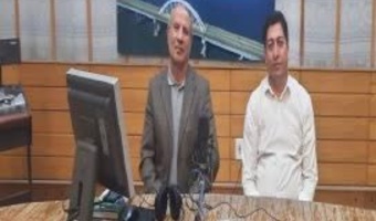 شرکت در برنامه رادیویی کندمیز با عنوان داشت چغندرقند