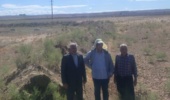 از ایستگاه تحقیقاتی، آموزشی و ترویجی پخش سیلاب بر آبخوان پلدشت بازدید کرد