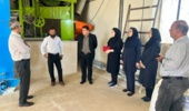 بازدید رئیس مرکز تحقیقات کشاورزی آذربایجان غربی از ظرفیت‌های فناورانه شرکت پردیس اسپیناس برسام