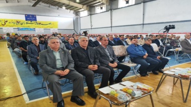 حضور سرپرست مرکز تحقیقات آذربایجان غربی در مراسم جشن مهارت‌آموزی زندانیان