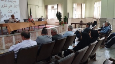 برگزاری کارگاه ترویجی الگوی کشت در شهرستان خوی با حضور کارگروه نظارتی مرکز تحقیقات کشاورزی و‌منابع طبیعی آذربایجان غربی