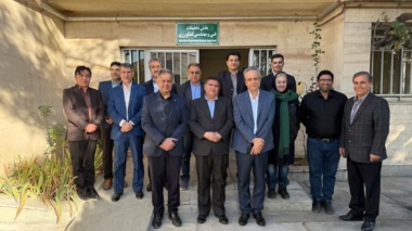 رئیس مؤسسه تحقیقات فنی و مهندسی کشاورزی کشور، از بخش فنی و مهندسی مرکز تحقیقات آذربایجان غربی بازدید کرد