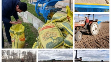 آغاز عملیات آماده‌سازی زمین برای کشت آزمایشات چغندرقند در ایستگاه میاندوآب